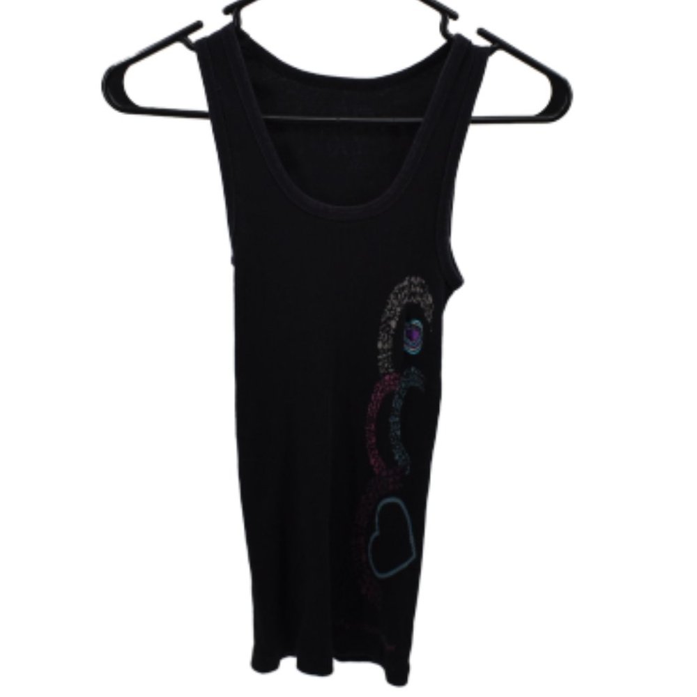 Roxy Black Tank Top Size Medium